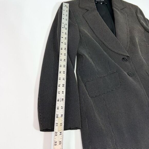 Lafayette 148 Single Breasted Blazer Women's 10 Lapel Notch Black Office Career - Picture 7 of 8